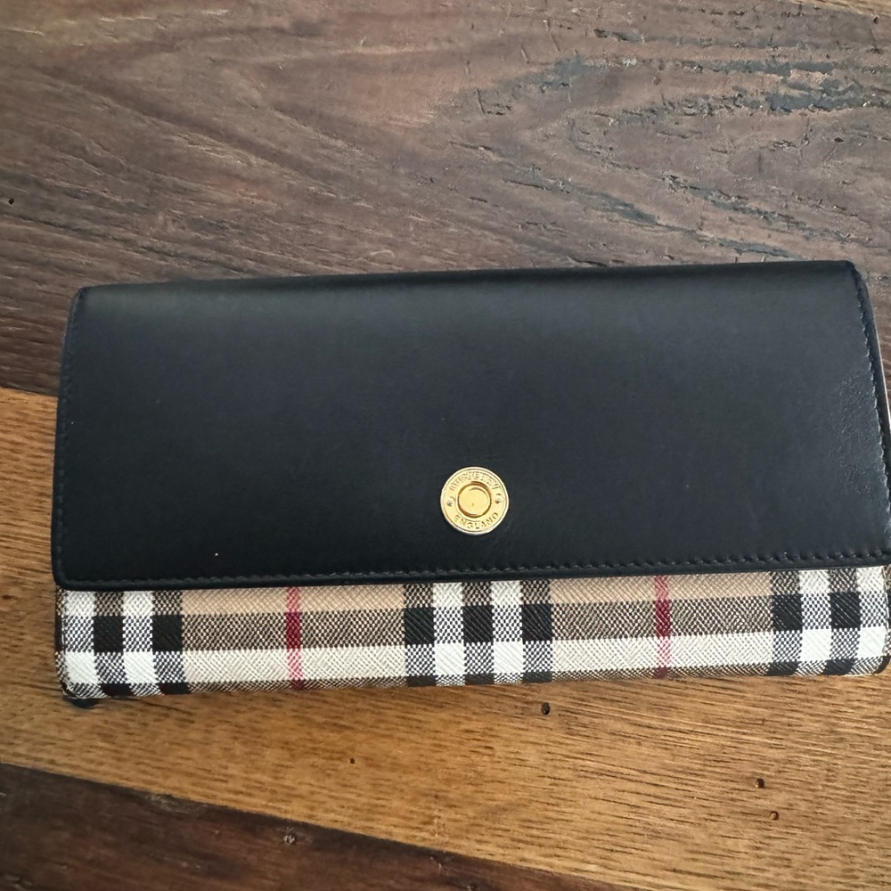 Burberry wallet.. purchased from Nordstrom